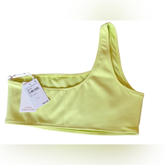 Good American NWT swim top size X-3 color key lime - Picture 2 of 3